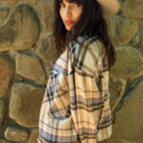 Bowery Seasame/Flint Blue Flannel - Picture 2 of 2